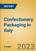 Confectionery Packaging in Italy- Product Image