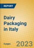Dairy Packaging in Italy- Product Image
