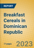 Breakfast Cereals in Dominican Republic- Product Image