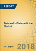 Telehealth/Telemedicine Market By Component (Service, Software, Device), Mode Of Delivery (On Premise, Web, Cloud), Application (Radiology, Cardiology, Primary/Urgent Care, ICU, Mental Health) & End User - Global Forecast To 2023- Product Image