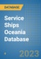 Service Ships Oceania Database - Product Image