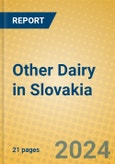 Other Dairy in Slovakia- Product Image