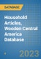 Household Articles, Wooden Central America Database - Product Image