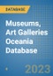Museums, Art Galleries Oceania Database - Product Image