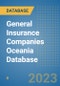 General Insurance Companies Oceania Database - Product Image