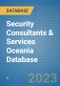 Security Consultants & Services Oceania Database - Product Image