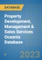 Property Development, Management & Sales Services Oceania Database - Product Thumbnail Image