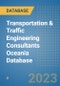 Transportation & Traffic Engineering Consultants Oceania Database - Product Thumbnail Image