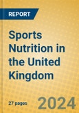 Sports Nutrition in the United Kingdom- Product Image