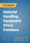 Material Handling Equipment Africa Database - Product Thumbnail Image
