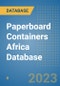 Paperboard Containers Africa Database - Product Image
