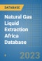 Natural Gas Liquid Extraction Africa Database - Product Image