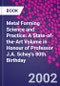 Metal Forming Science and Practice. A State-of-the-Art Volume in Honour of Professor J.A. Schey's 80th Birthday - Product Thumbnail Image