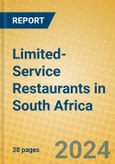 Limited-Service Restaurants in South Africa- Product Image
