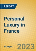 Personal Luxury in France- Product Image