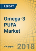 Omega-3 PUFA Market By Source (Marine And Plant), Type (EPA/DHA And ALA), Application (Dietary Supplement, Baby Food, Food & Beverage, Pharmaceutical, Animal Feed & Others) & Geography - Global Opportunity Analysis & Industry Forecast (2018-2023)- Product Image