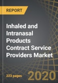Inhaled and Intranasal Products Contract Service Providers Market, 2020-2030- Product Image