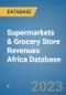 Supermarkets & Grocery Store Revenues Africa Database - Product Image