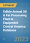 Edible Animal Oil & Fat Processing Plant & Equipment Central America Database - Product Thumbnail Image