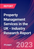 Property Management Services in the UK - Industry Research Report- Product Image