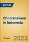 Childrenswear in Indonesia - Product Image