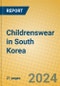 Childrenswear in South Korea - Product Image