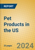 Pet Products in the US- Product Image