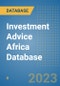 Investment Advice Africa Database - Product Image
