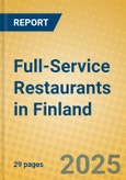 Full-Service Restaurants in Finland- Product Image