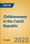 Childrenswear in the Czech Republic - Product Image