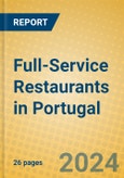 Full-Service Restaurants in Portugal- Product Image