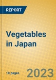 Vegetables in Japan- Product Image