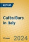 Cafés/Bars in Italy - Product Image