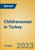 Childrenswear in Turkey- Product Image