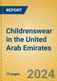 Childrenswear in the United Arab Emirates- Product Image