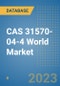 CAS 31570-04-4 Tris(2,4-ditert-butylphenyl) phosphite Chemical World Report - Product Thumbnail Image