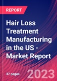 Hair Loss Treatment Manufacturing in the US - Industry Market Research Report- Product Image