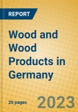 Wood and Wood Products in Germany- Product Image