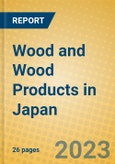 Wood and Wood Products in Japan- Product Image