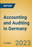 Accounting and Auditing in Germany- Product Image