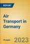 Air Transport in Germany - Product Thumbnail Image