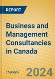 Business and Management Consultancies in Canada- Product Image