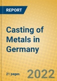 Casting of Metals in Germany- Product Image