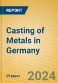 Casting of Metals in Germany- Product Image