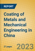 Coating of Metals and Mechanical Engineering in China- Product Image