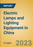 Electric Lamps and Lighting Equipment in China- Product Image