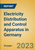Electricity Distribution and Control Apparatus in Germany- Product Image