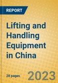 Lifting and Handling Equipment in China- Product Image