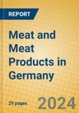 Meat and Meat Products in Germany- Product Image