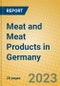 Meat and Meat Products in Germany - Product Image
